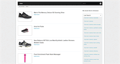 Desktop Screenshot of golfrunningshoes.com